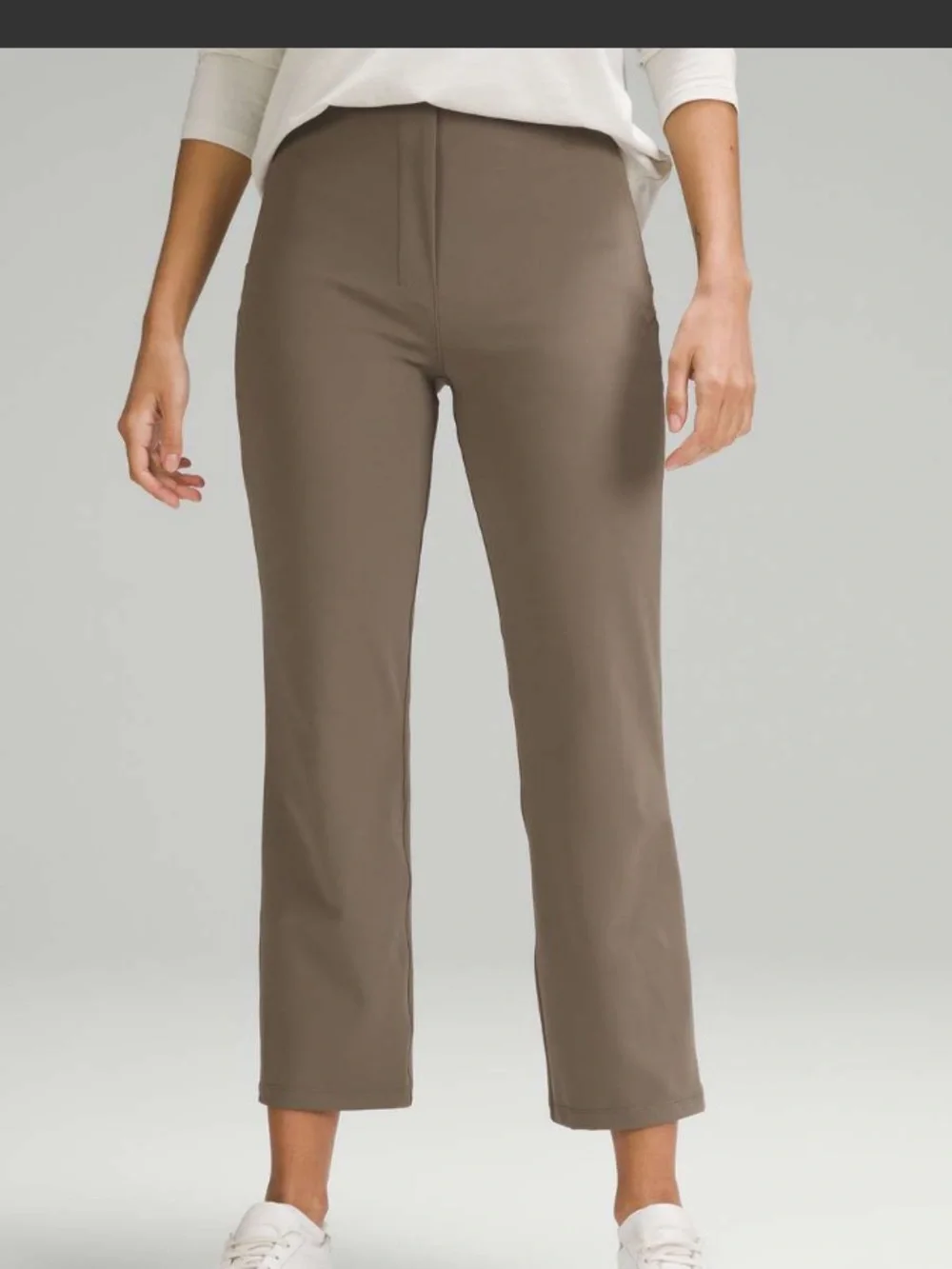 Lululemon Smooth Fit Pull-On High-Rise Cropped Pants | Size 8 - Picture 1 of 7